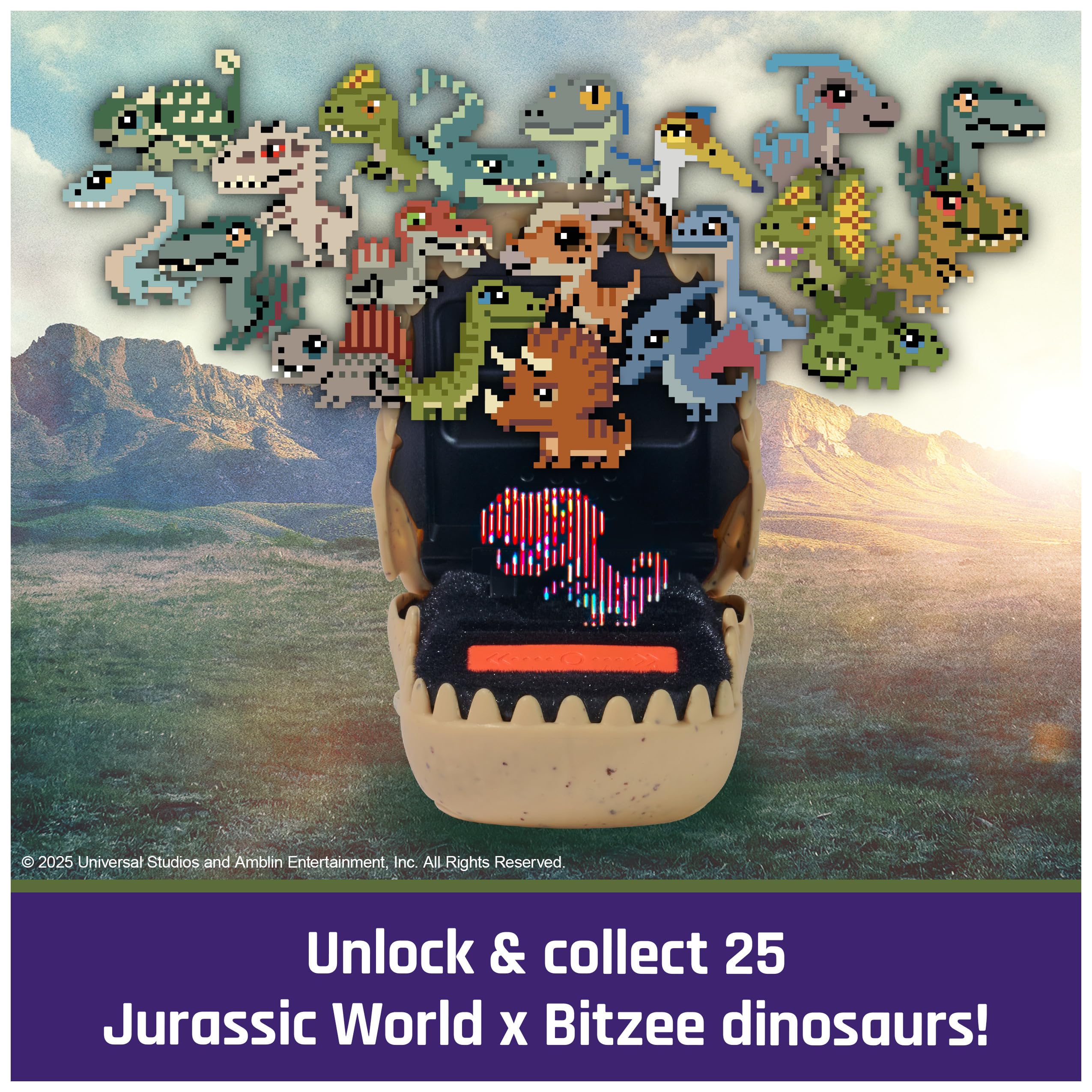 Amazon.co.jp: BITZEE ジュラシックワールド インタラクティブ化石